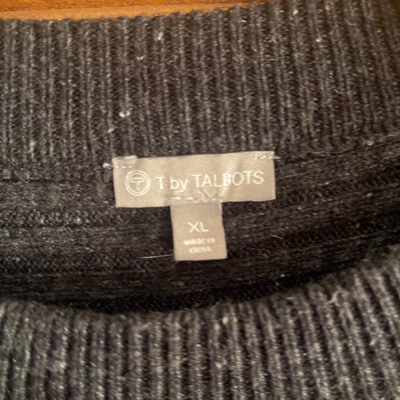 Talbots Tunic Grey Sweater xl - Picture 2 of 10